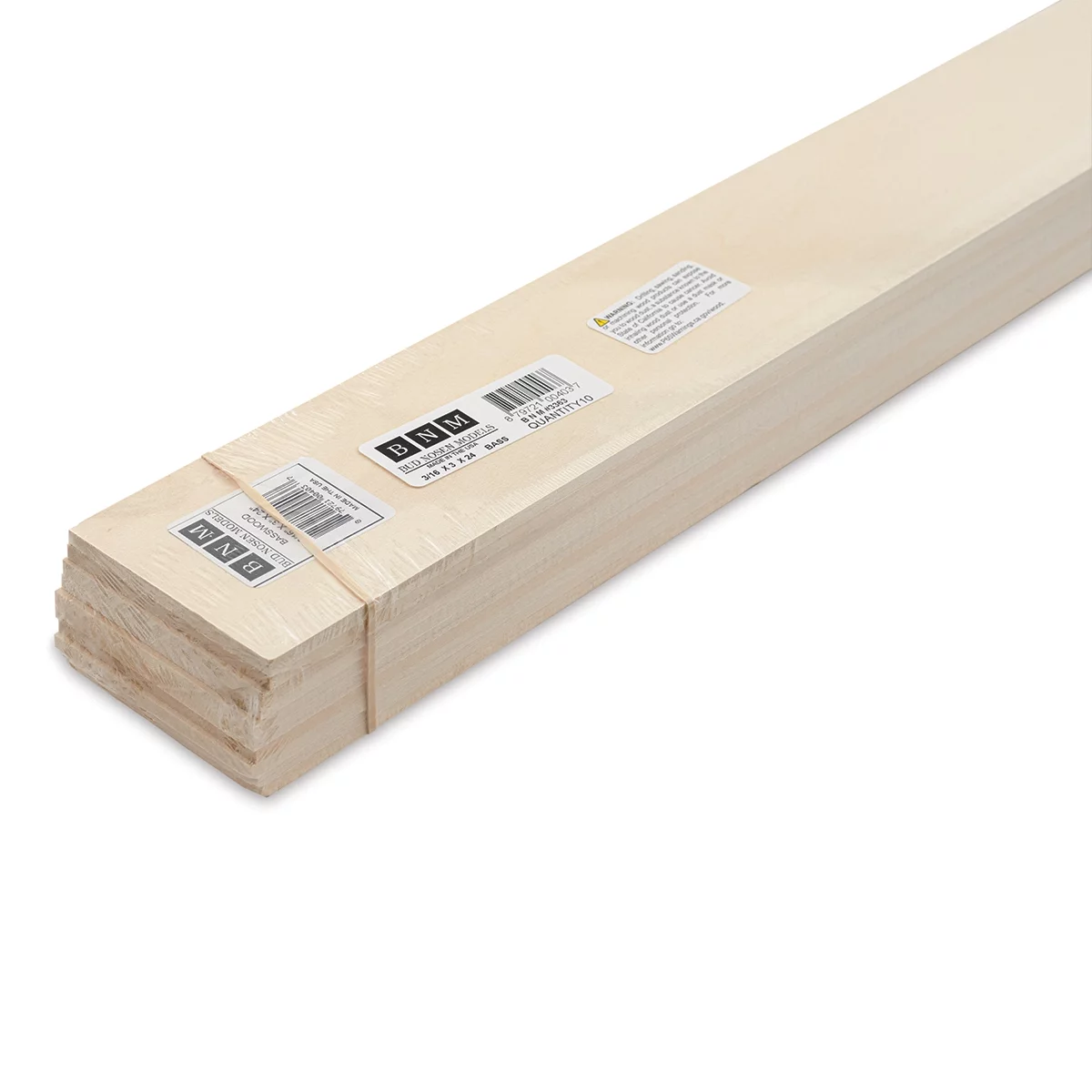 Bud Nosen Basswood Sheets - 3/16