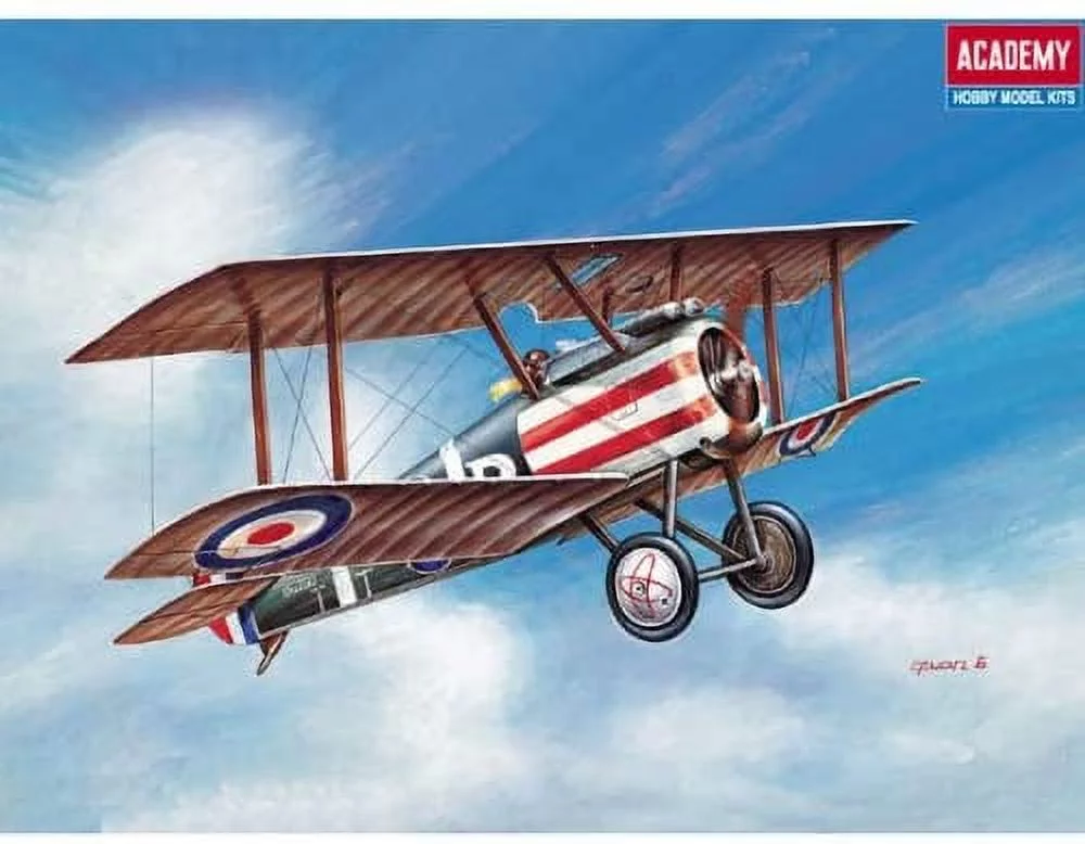 Academy ACY12447 1-72 Scale Sopwith Camel WWI RAF Fighter Model Kit