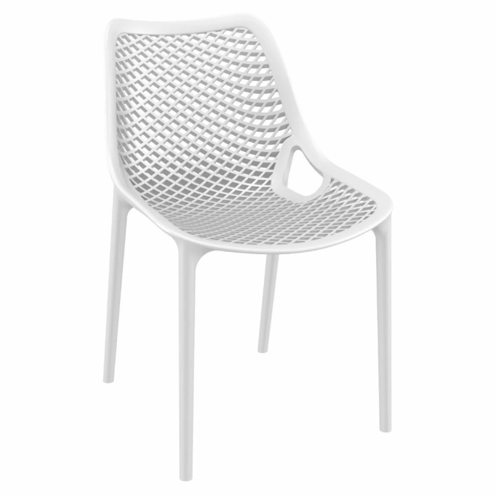 Compamia Air Bistro Set 3 Piece in White Finish