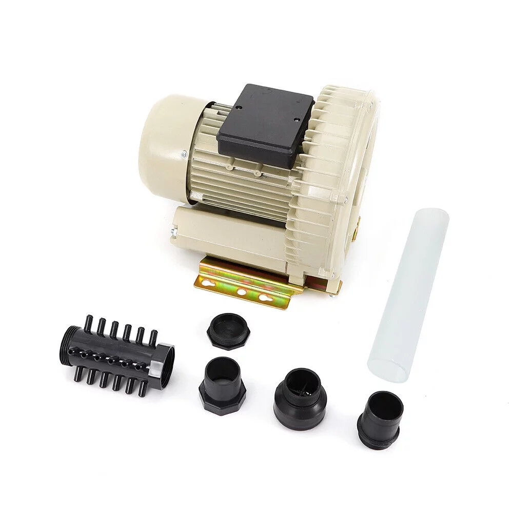 DENEST Industrial Fish Pond Air Blower Aquaculture Air Pump Blower Vacuum Pump 370W