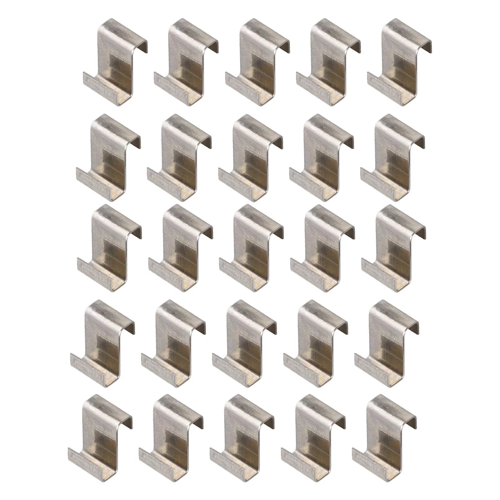 25 Shaped Stainless Greenhouse Glass Pane Fixing Clips Greenhouse Glazing