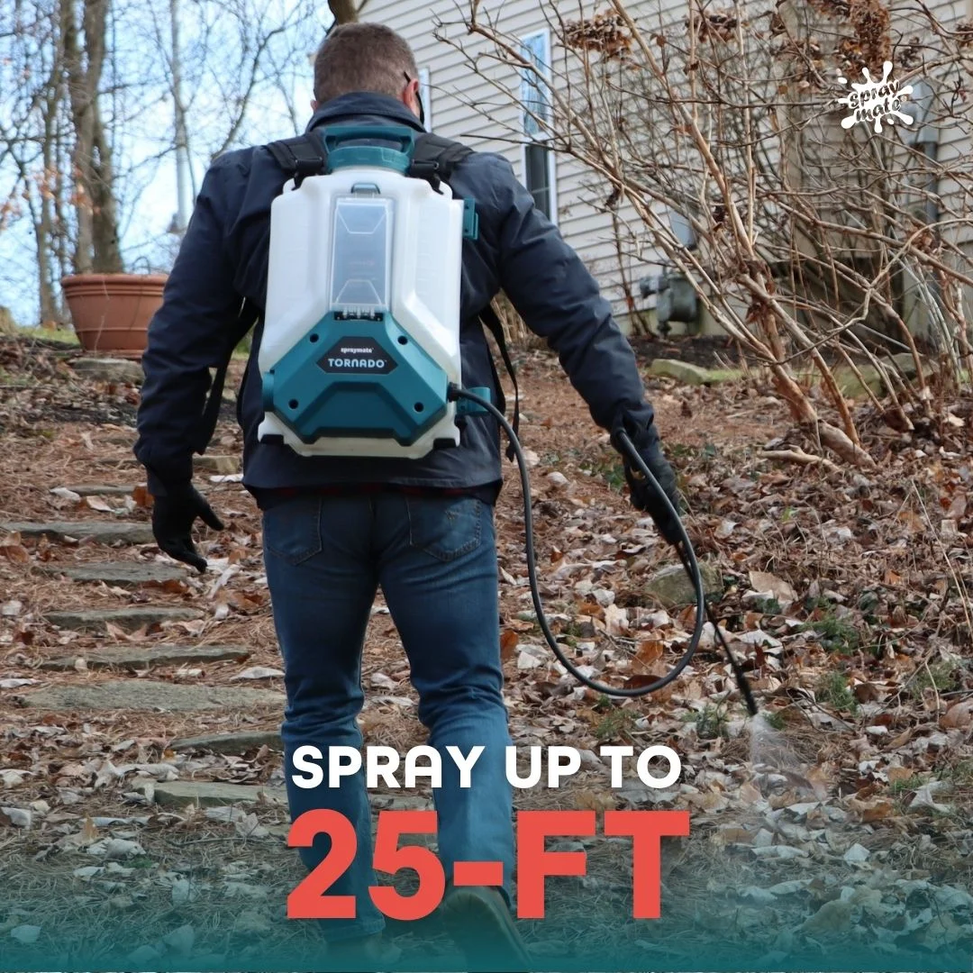 SprayMate Tornado Battery Powered Backpack Lawn & Garden Sprayer | 4-Gallon (Battery & Charger Included)