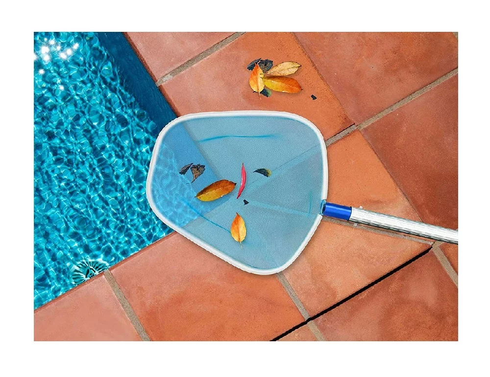 Swimming Pool Cleaning Leaf Skim Mesh Net Leaf Skimmer Pond Rake Debris Removal