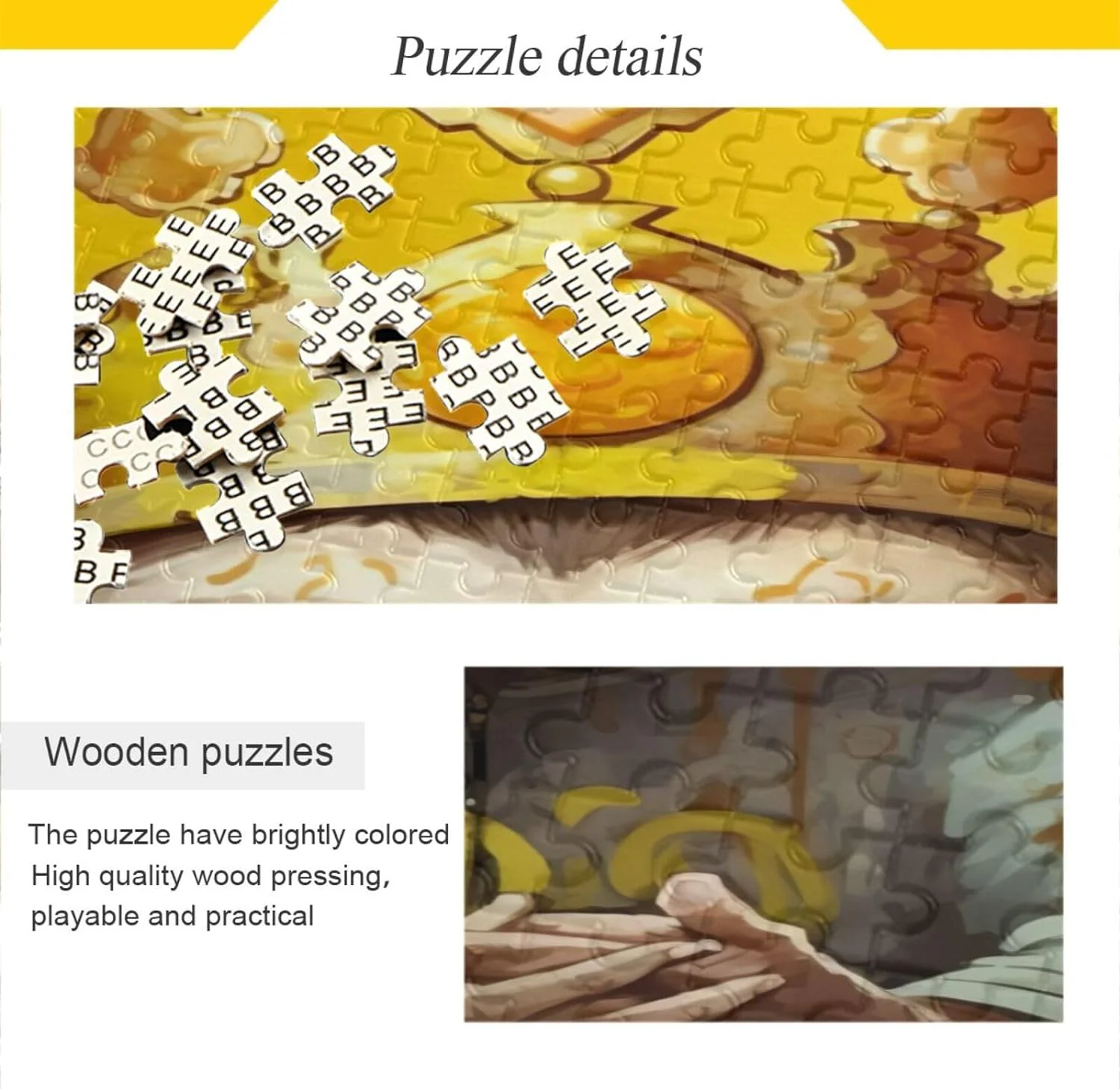 FREEAMG Cute Cartoon Monkey Jigsaw Puzzles for Adults or Kids 1000 Piece, Decompression Fun Family Puzzles Game for Christmas Holiday Toy Gift