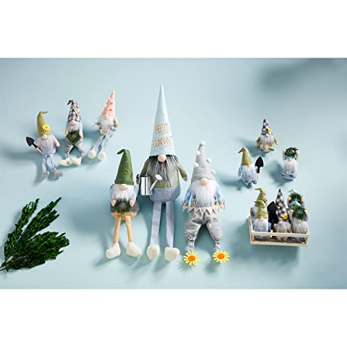 Mud Pie Garden Dangle Leg Gnome, 8.5