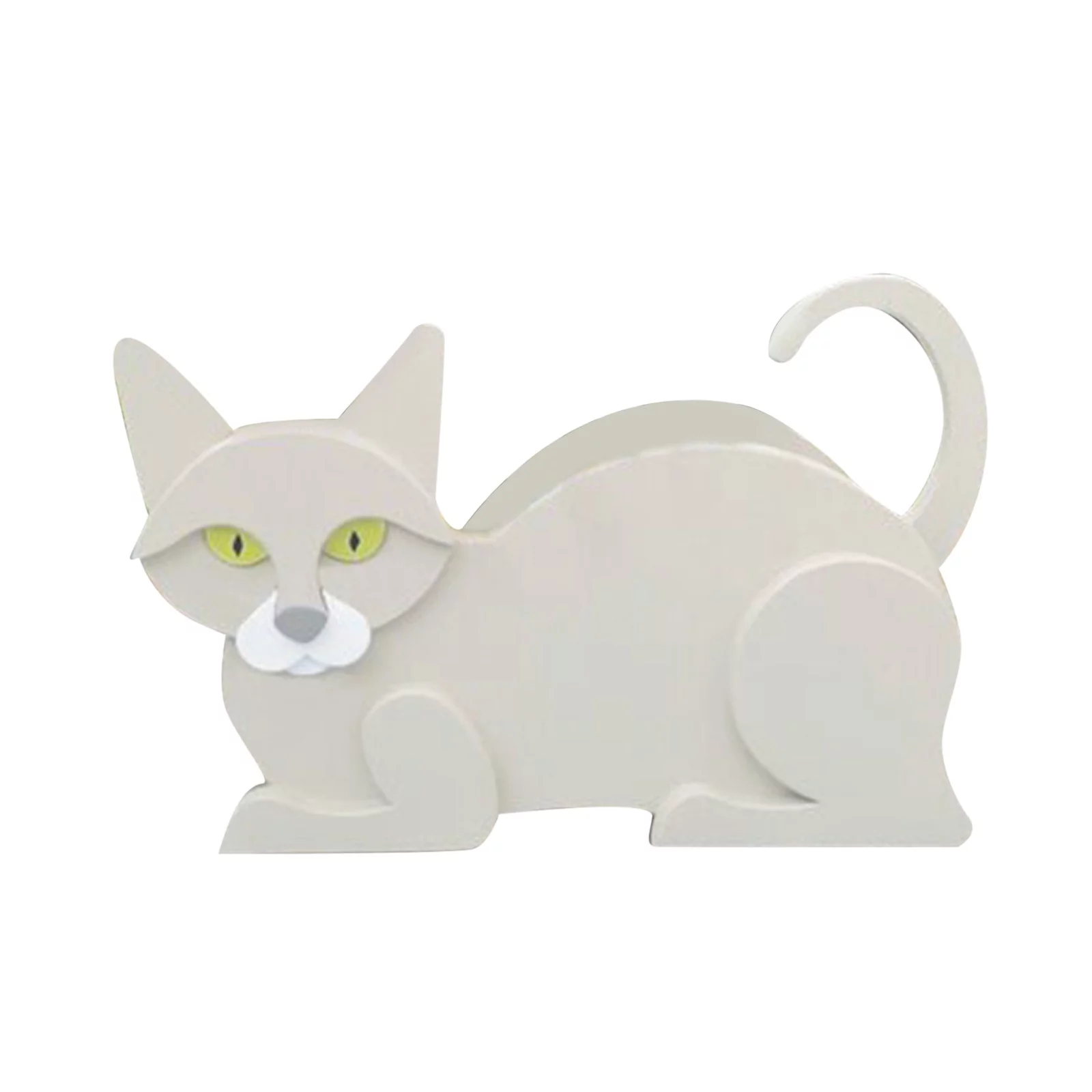 LIJCC Cartoon Succulent Flower Pot Wooden Dog Flower Pot Poodle Chihuahua Animal Flower Pot