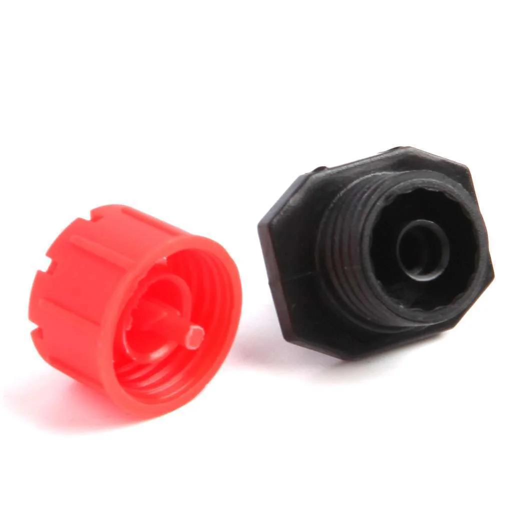 200PCS Garden Hose Irrigation Sprinklers Micro Drippers Emitter Drip Head Adjust