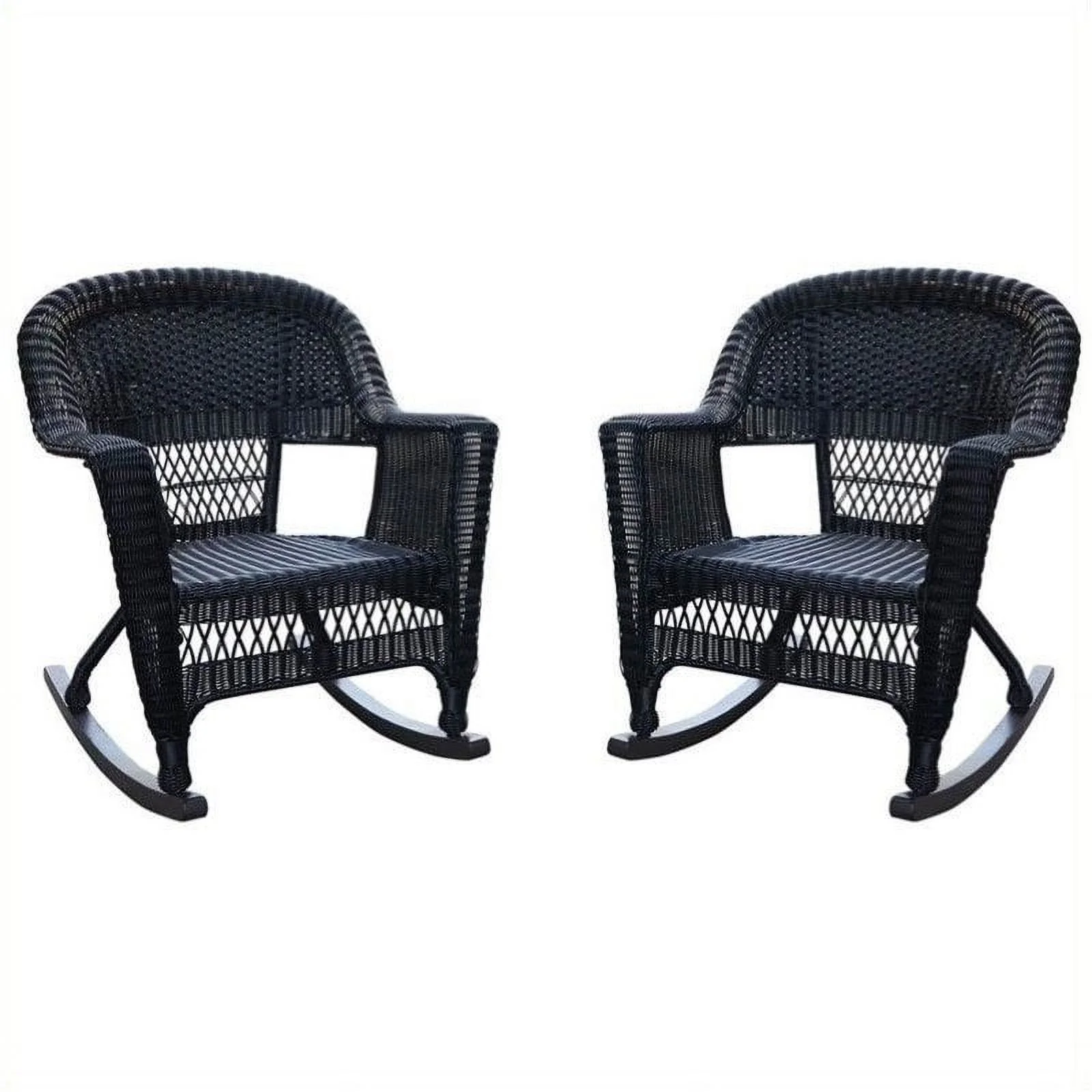 3 Piece Patio Furniture Set with (Set of 2) Patio Rocker and Water Fountain