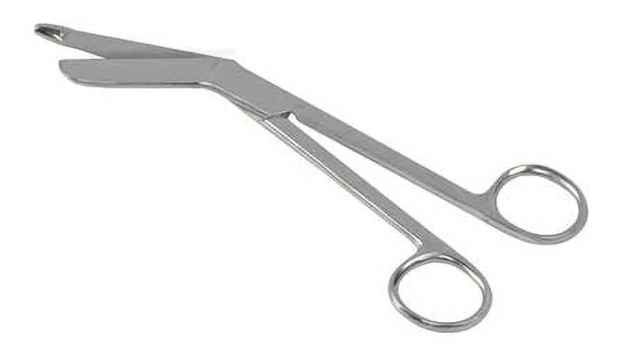Mabis 7-1/2 Medical Bandage Scissors for Nurses, Stainless Steel Nursing Shears, Lister Bandage Scissors