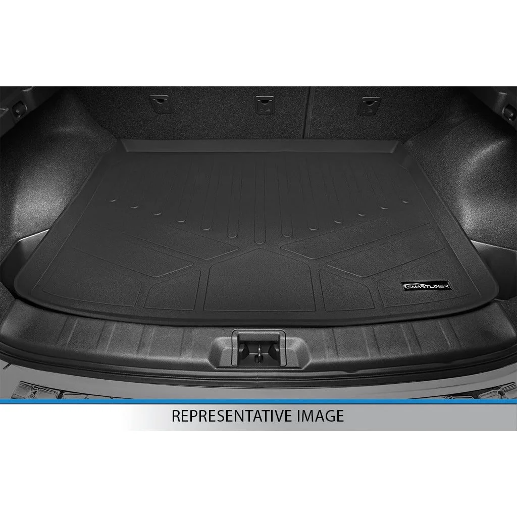SMARTLINER 3 Rows & Cargo Liner Bundle Compatible With 2021-2023 Chevrolet Tahoe/GMC Yukon w/ 2nd Row Bucket Seats