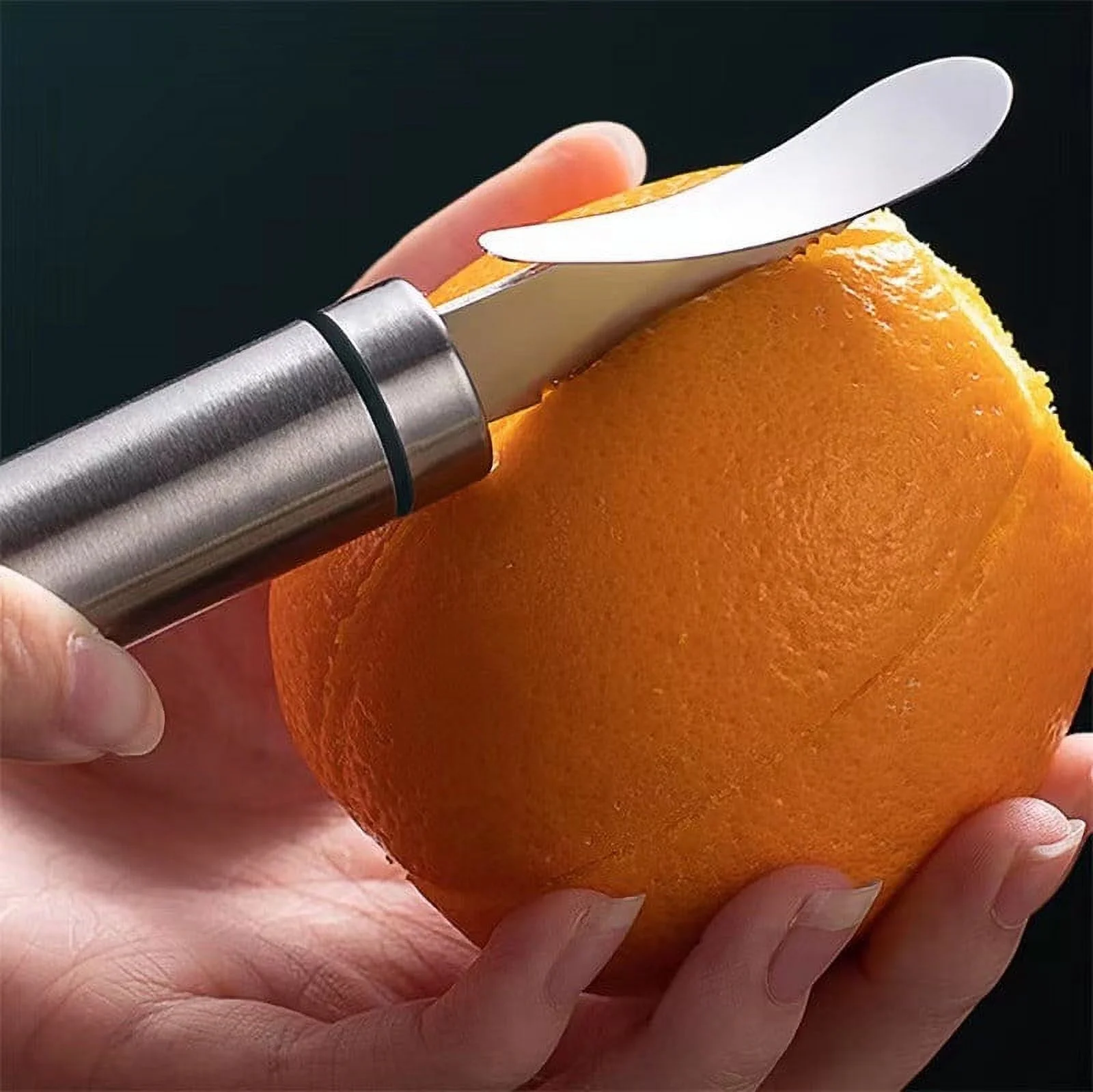 Clearance! Orange Grapefruit Pomelo s for Oranges Grapefruit Lemons 23.2cmx4cm Open the fruit tool Stainless Steel Pomelo Peeling Tool Orange Knife