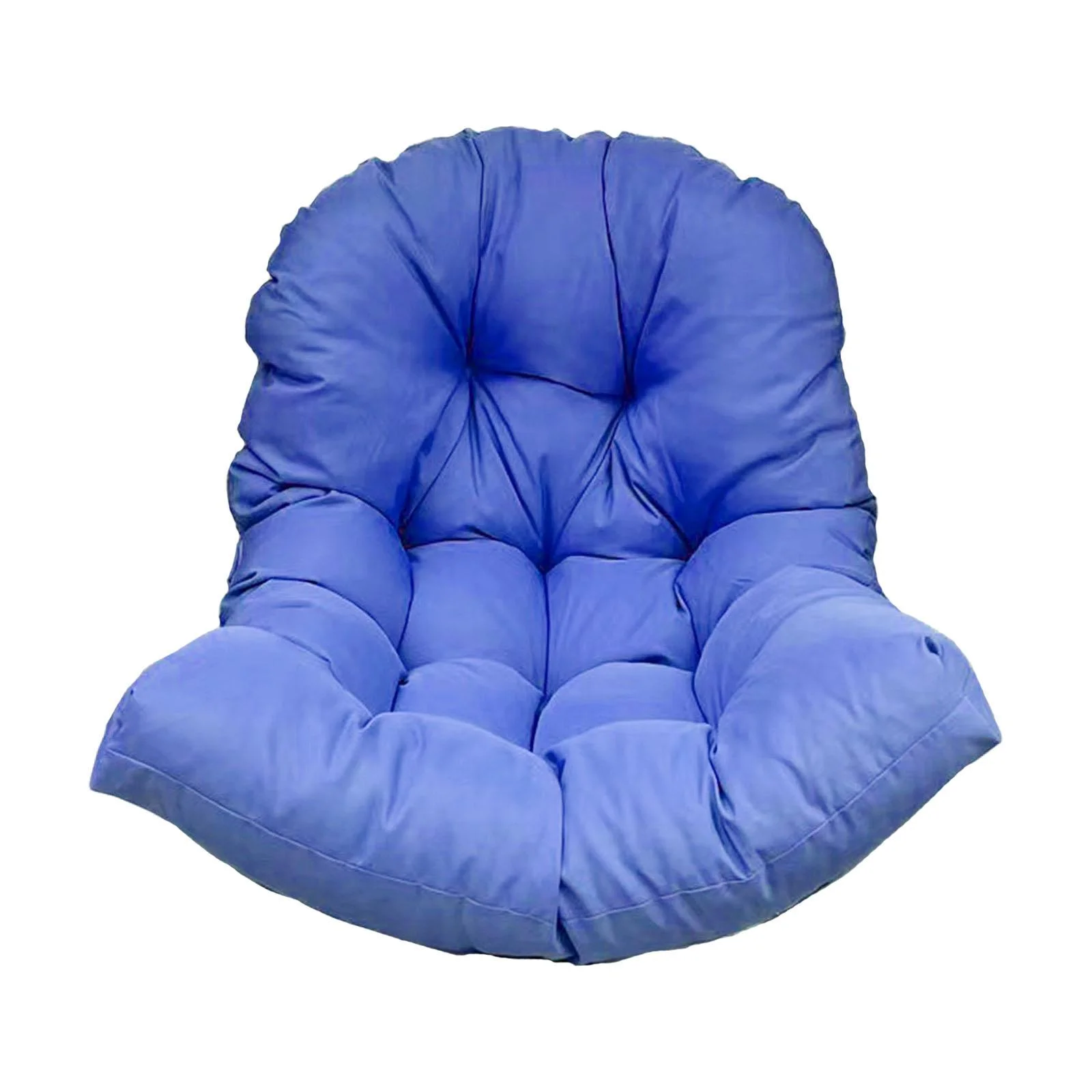 koolsoo Hanging Chair Cushion Garden Chair Mat Replacement Soft Lightweight Swinging Chair Pad Chair Seat Cushion for Household Decor Bright Blue