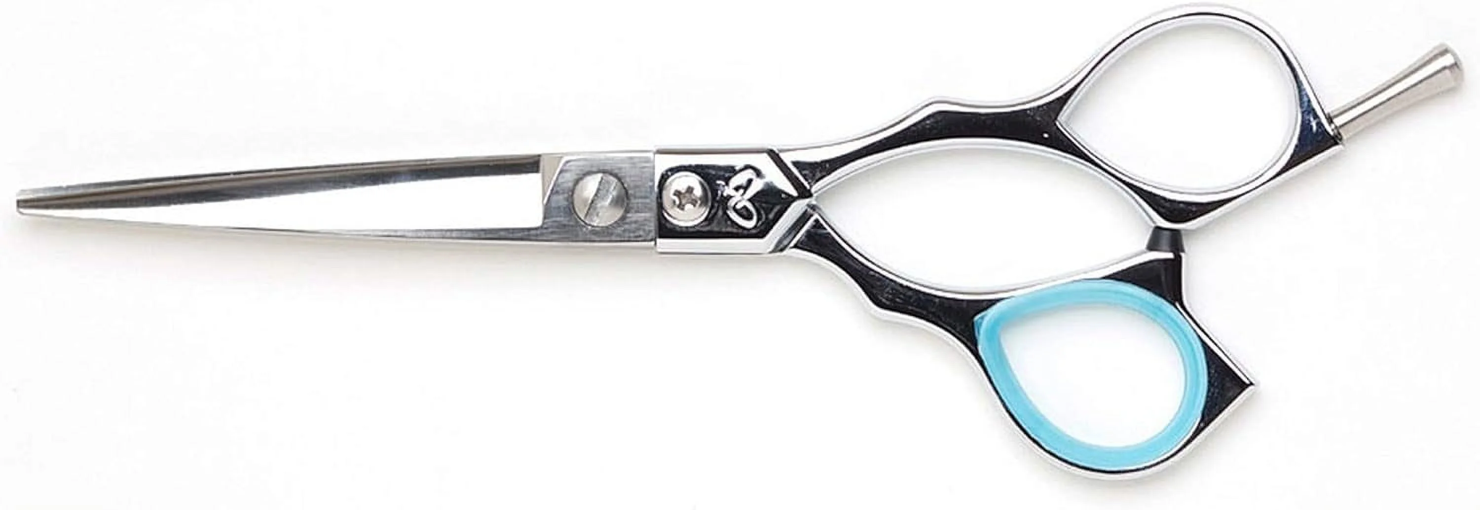 Japanese Beauty Shears/Scissors M600 Shear - Removable Finger Rest And Classic, Offset Ergonomic Handles - 6.0 In. Total Length