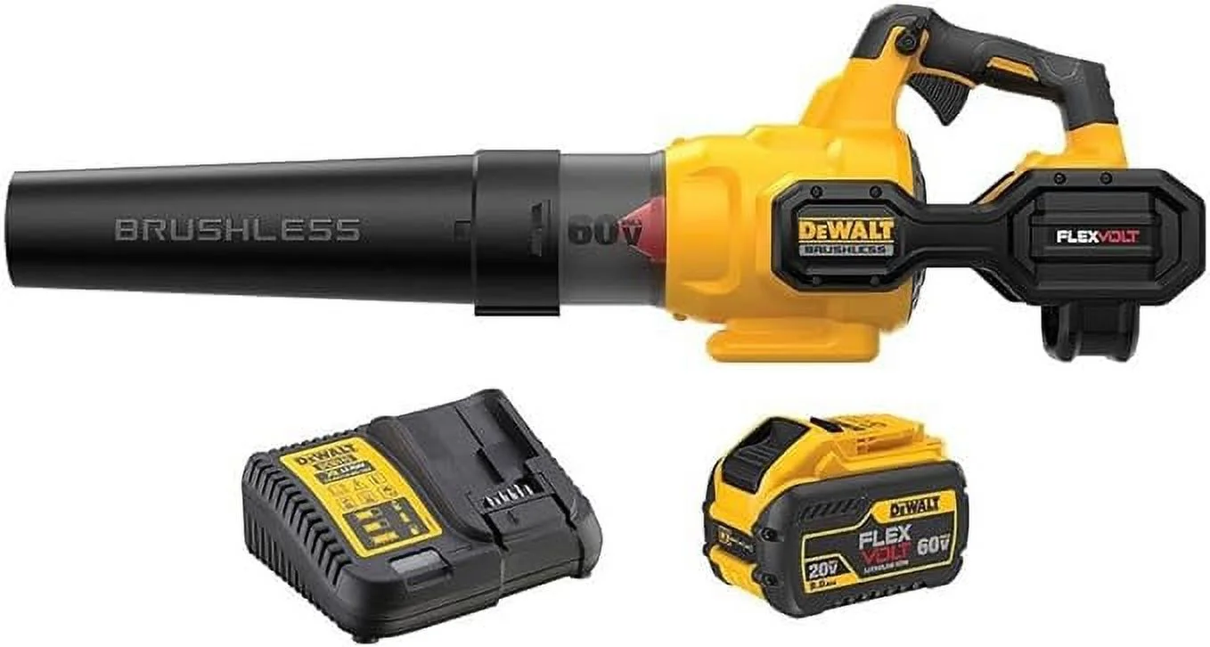 Open Box DEWALT FLEXVOLT 60V MAX Blower 125 MPH 600 CFM DCBL772X1 - Yellow/Black