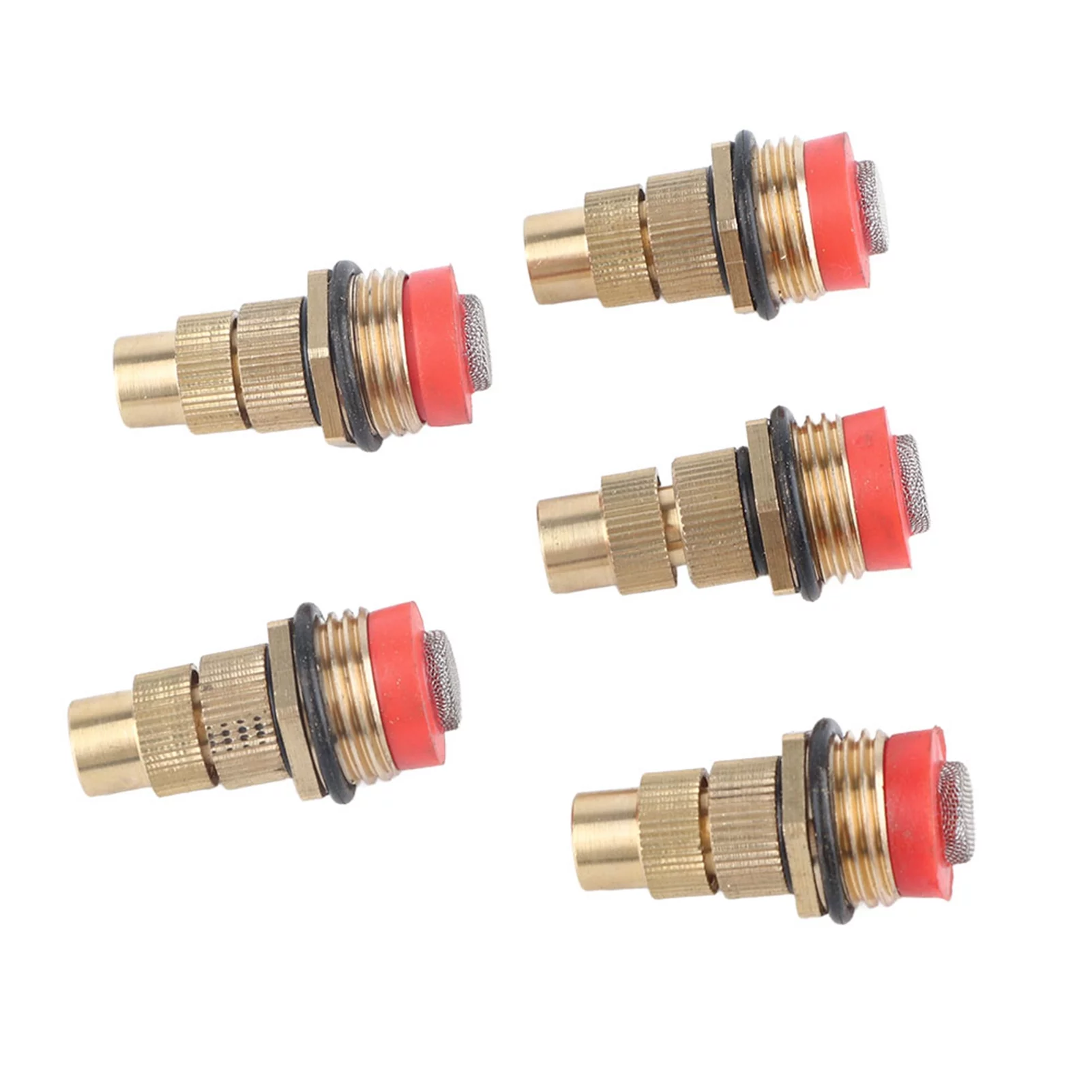 Uadme Garden Irrigation Sprinkler Garden Water Nozzle Misting Spray Nozzle Adjustable Watering Spray-head