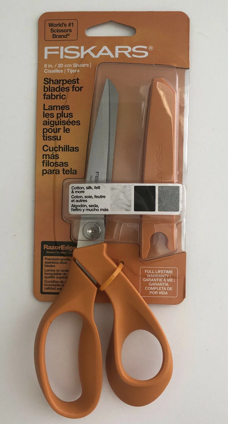 Fiskars 8 inch RazorEdge Fabric Shears Scissors