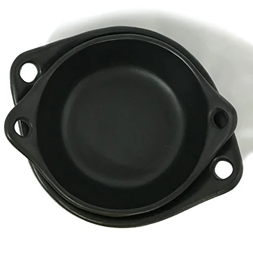 Ancient Cookware, Round Unlidded Chamba Clay Pot, Medium, 3 Quarts