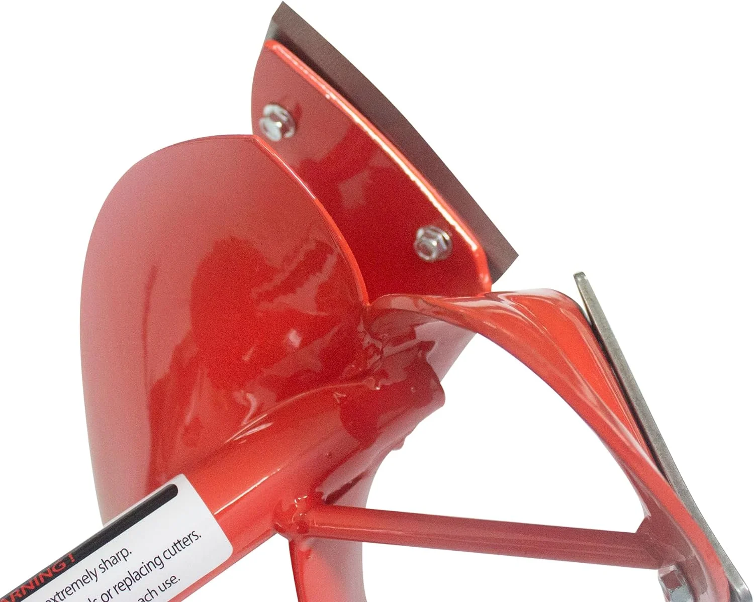 Folding Hand Auger With Dual-Curved Blades