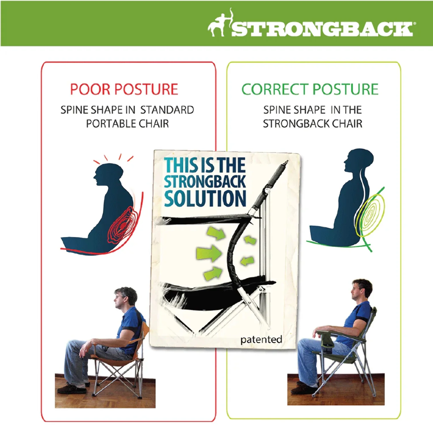 STRONGBACK Patio Rocker