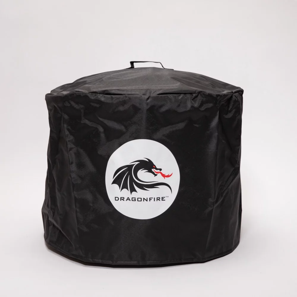 Dragonfire Firepit Bundle Smokeless Stainless Steel 23.5In