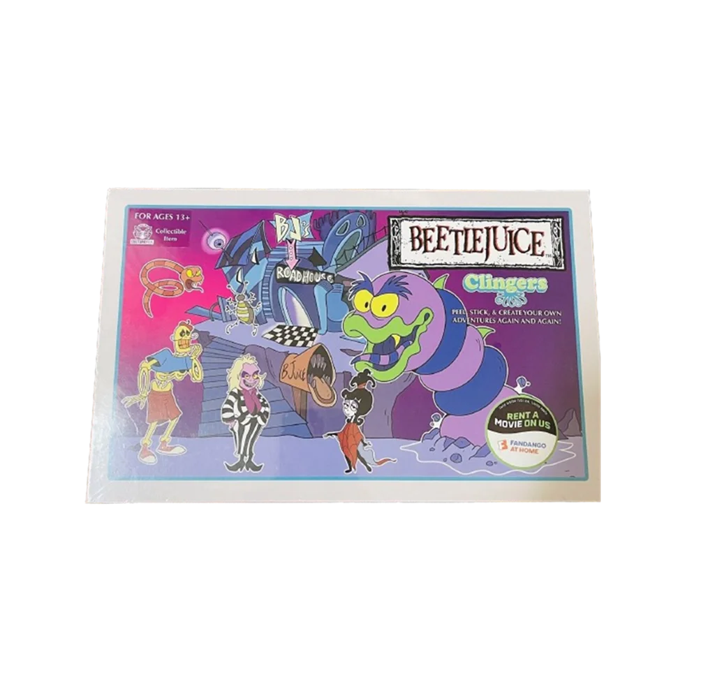 Culturefly 1989 Animated Beetlejuice Clingers