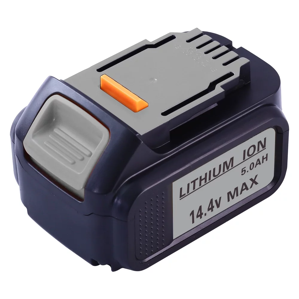 14.4V 5000mAh Lithium Battery Compatible with Dewalt 14.4V Battery DCB140 DCB140XJ DCB145 DCR027 DCF836D2 DCS332M2 DCD734C2