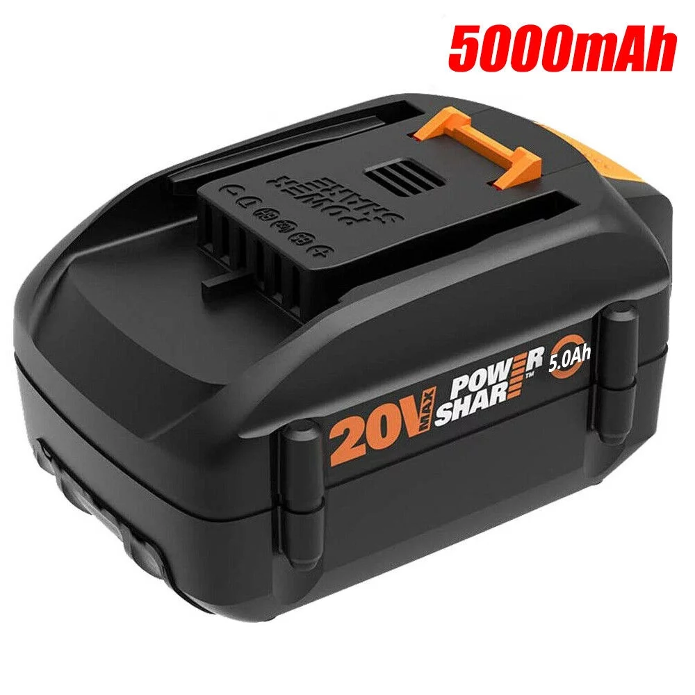 New Extend Lithium Ion Battery Replace for WORX  Lithium Ion 20V WA3520 WA3525 WA3575 WG155 Tools