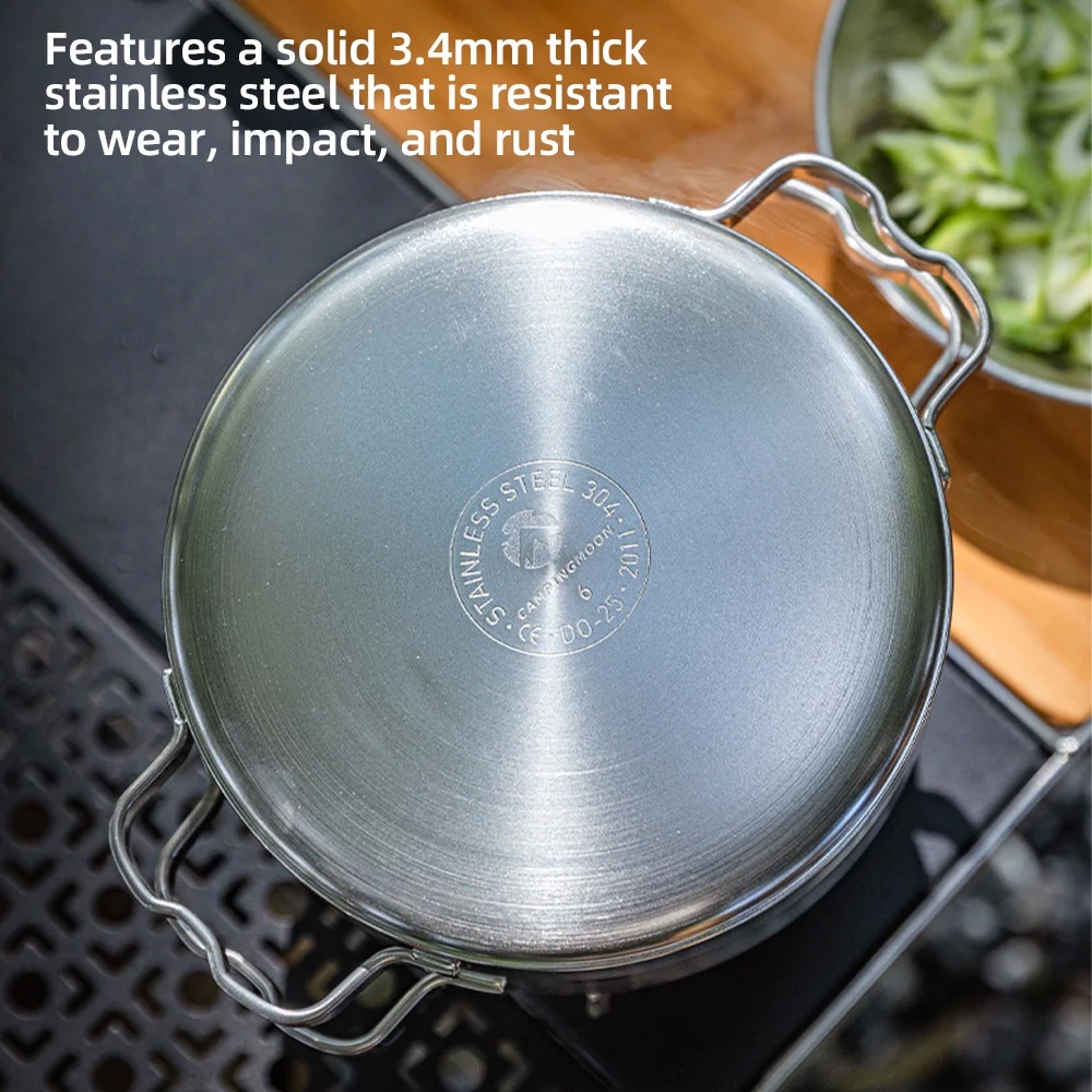 hanging oven,Stew Pot Thicken Pot Stew Pot Stainless Steel Dutch Cookware Stainless Pot Thicken Pan Dutch Pot Stew Huiop Dutch Oven Mewmewcat Qisuo