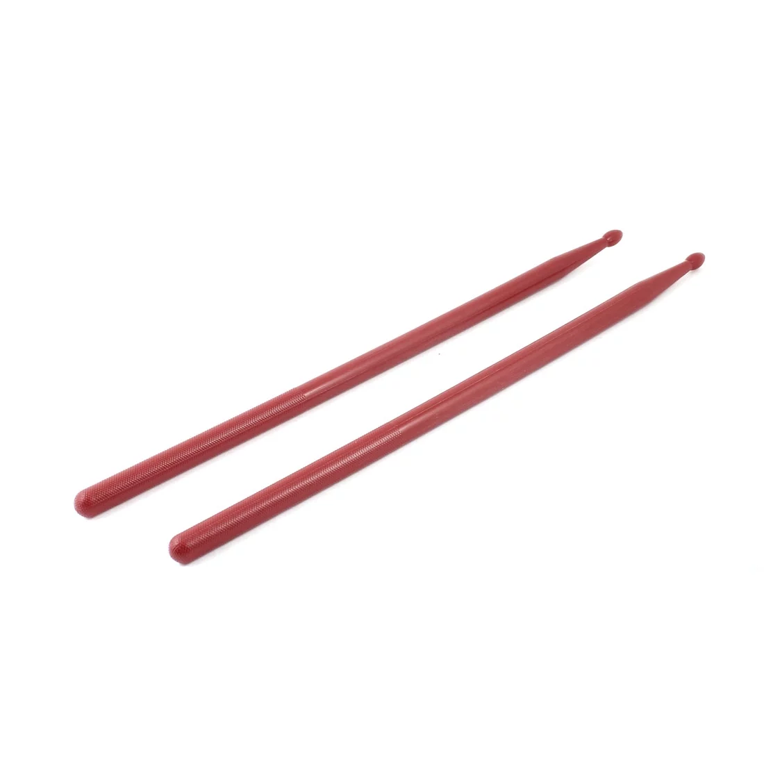 Unique Bargains Red Plastic Antislip Handle Musical 5A Drum Sticks Drumsticks 2PCS