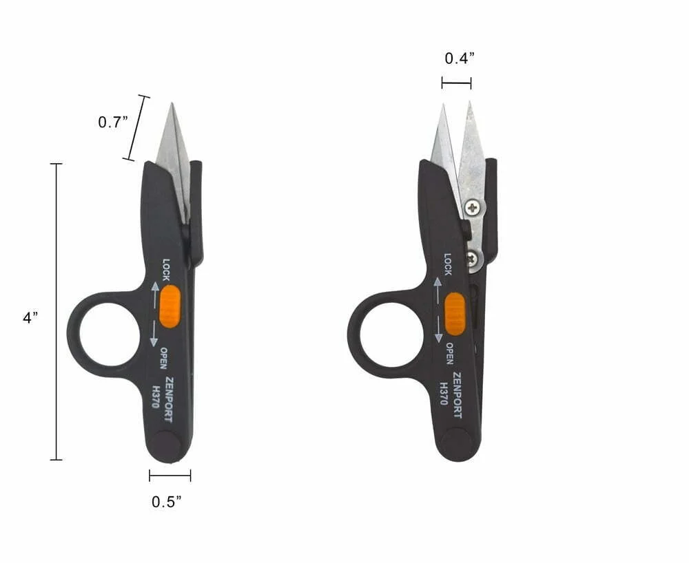 Zenport H370-3PK Thread and Floral Clipper with Lock