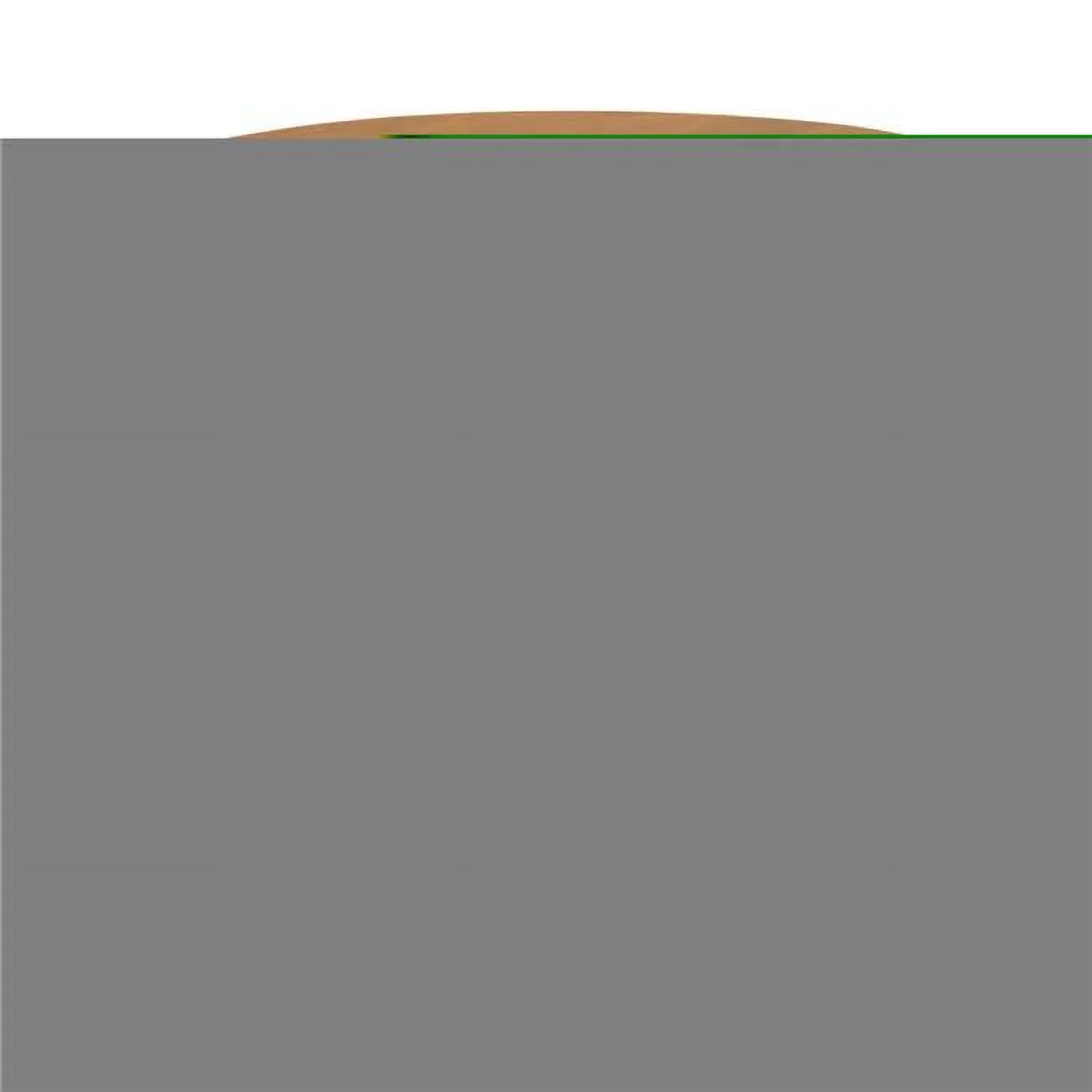 40 in. Alden Wood Top Round Dining Table, Elm & Black