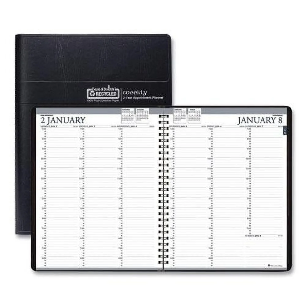Professional Weekly Planner, 24 Months, January-December
