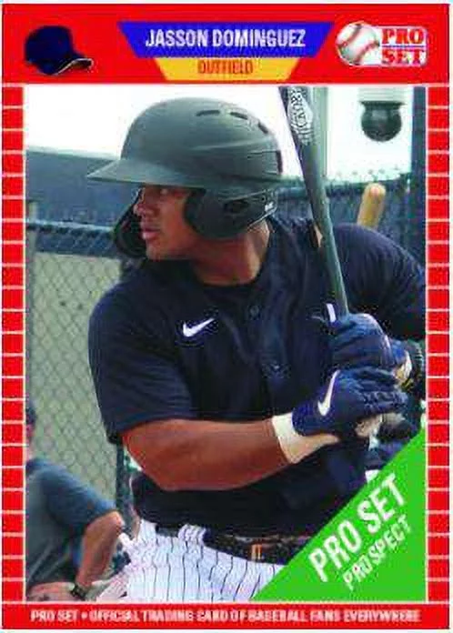 MLB 2021 Pro Set Baseball Jasson Dominguez Trading Card