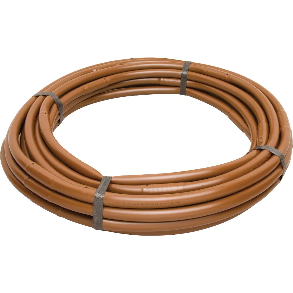 1 PK, Rain Bird 1/2 In. X 50 Ft. Brown Poly Emitter Drip Tubing