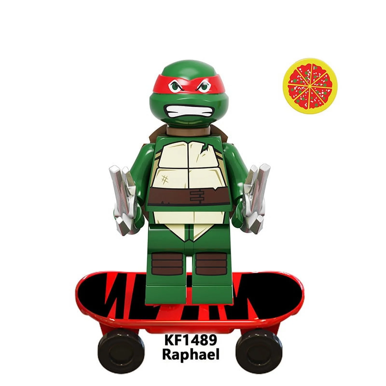 Teenage Mutant Ninja Turtles Mutant Mayhem Building Block Figure x 4 Sets A
