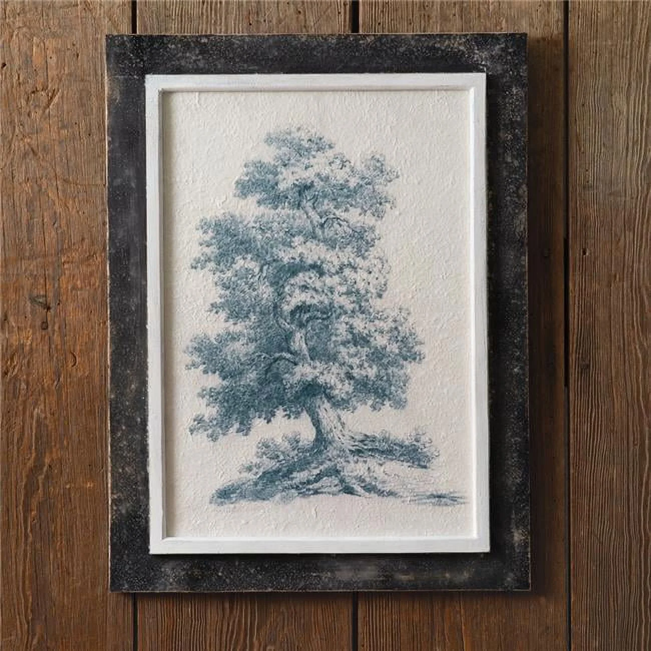 English Oak Vintage Tree Wall Art