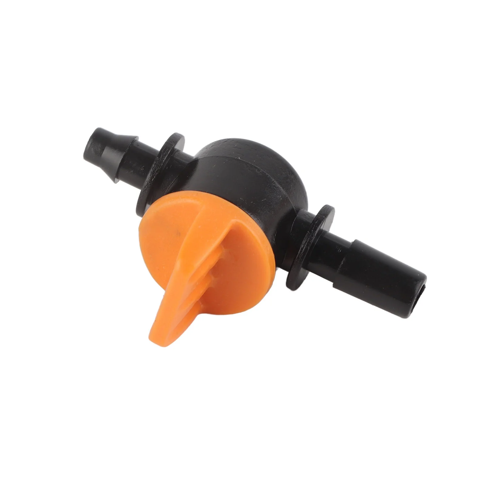 Jadeshay Drip Irrigation Valve 50Pcs 4/7mm Outer Diameter 6mm/0.2in Drip Irrigation Switching Valve for Irrigation System