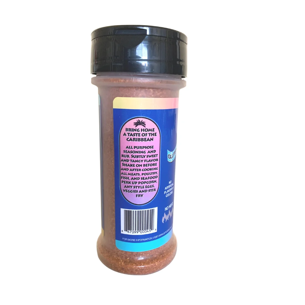 Spice Isle Sauces Tropical Tamarind Seasoning/Rub 2-pack, Mild Caribbean Blend with Tamarind, 2-6.5 oz