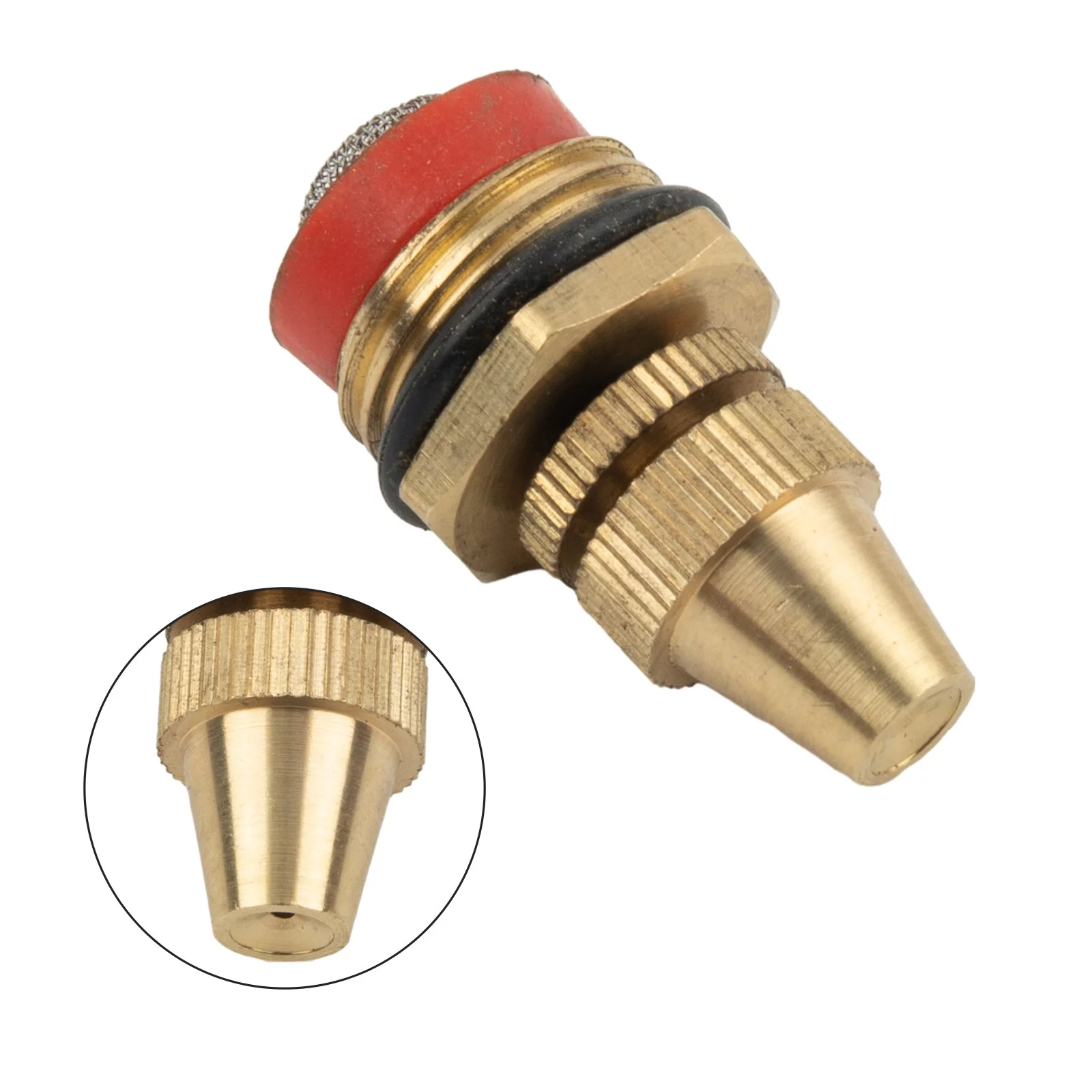 1/2 Inch Brass Adjustable Sprinkler Garden Lawn Atomizing Water Spray Nozzle