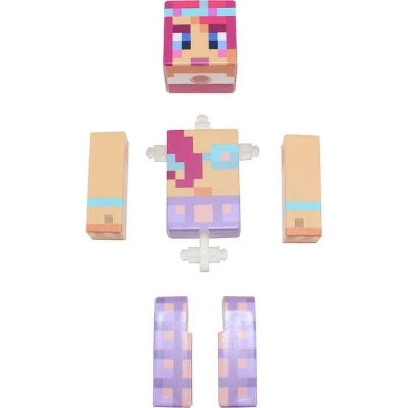 Mermaid Girl Action Figure Toy, 4 Inch Custom Series Figurines by EnderToys