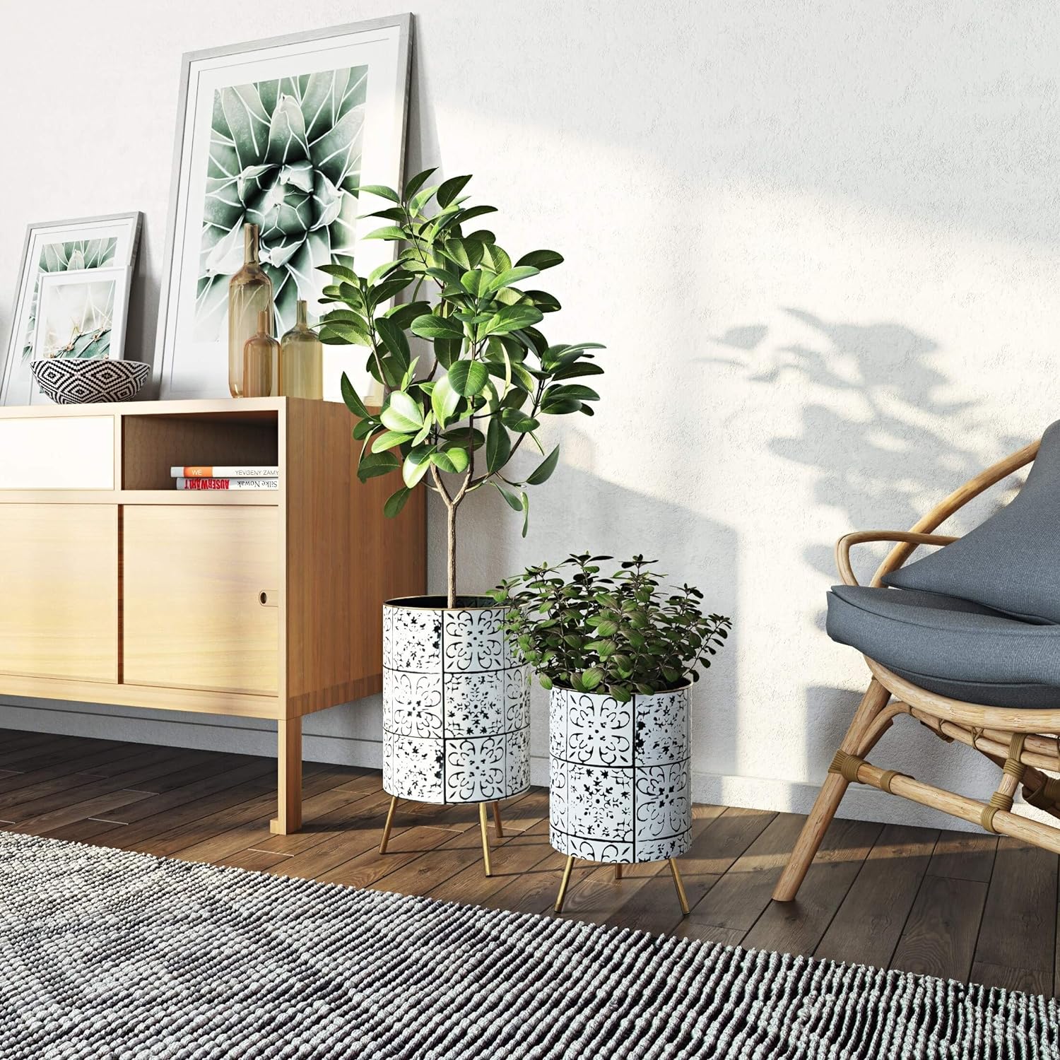 Modern Planters (Set of 2) - 17