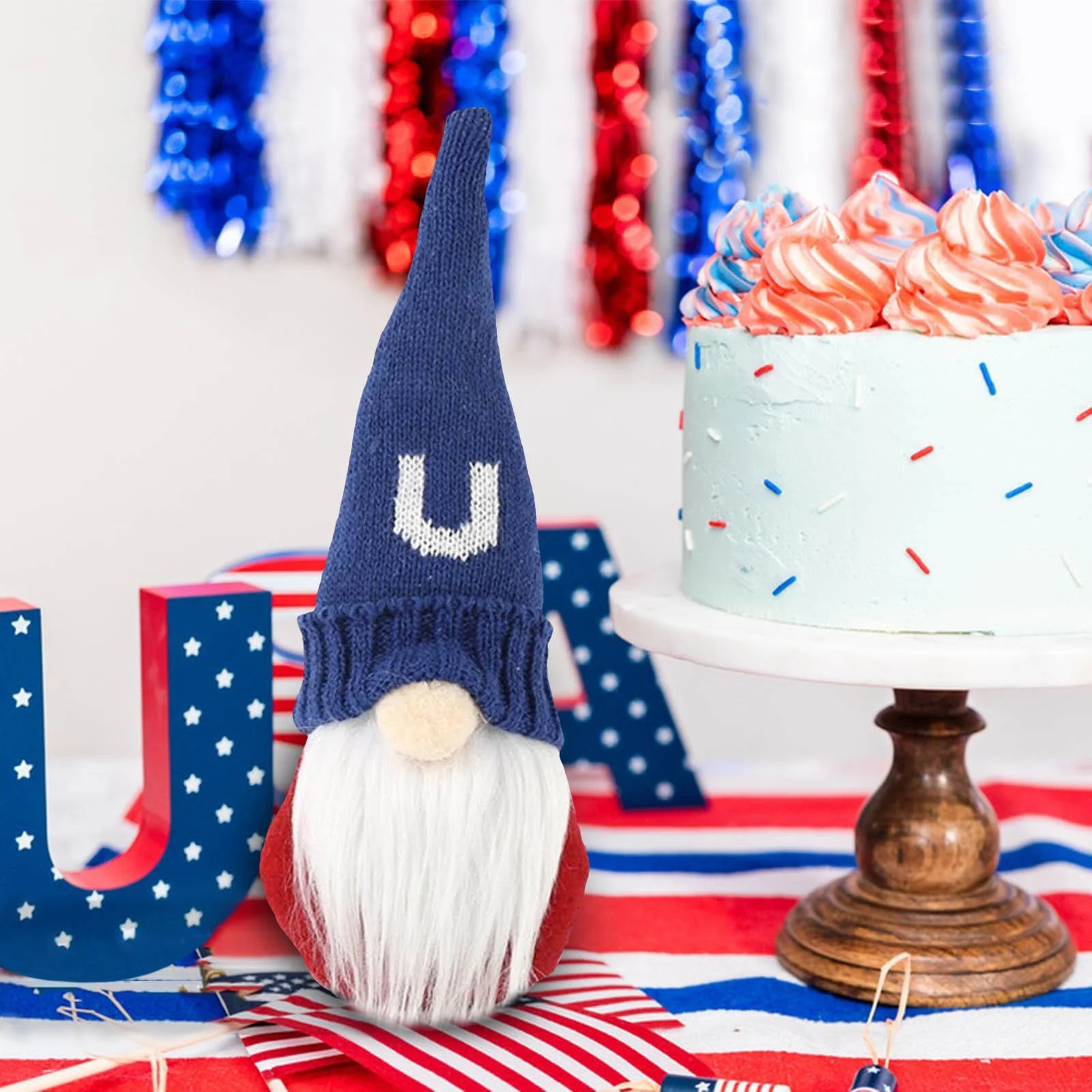 SIfdSeng Independence Day Ornament Doll Independence Day Decoration 1Pcs Papa Fathers Day Gift Ideas Father's Day Gifts for Husband Ideas Fathers Day Bulk Gifts for Work