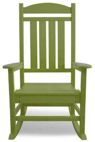 POLYWOOD R100LI Presidential Rocker, Lime