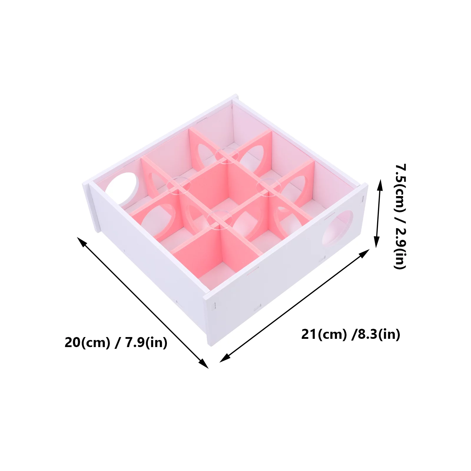 Acrylic Hamster Maze Toy Pet Labyrinth Toy Small Animals Playground Toy
