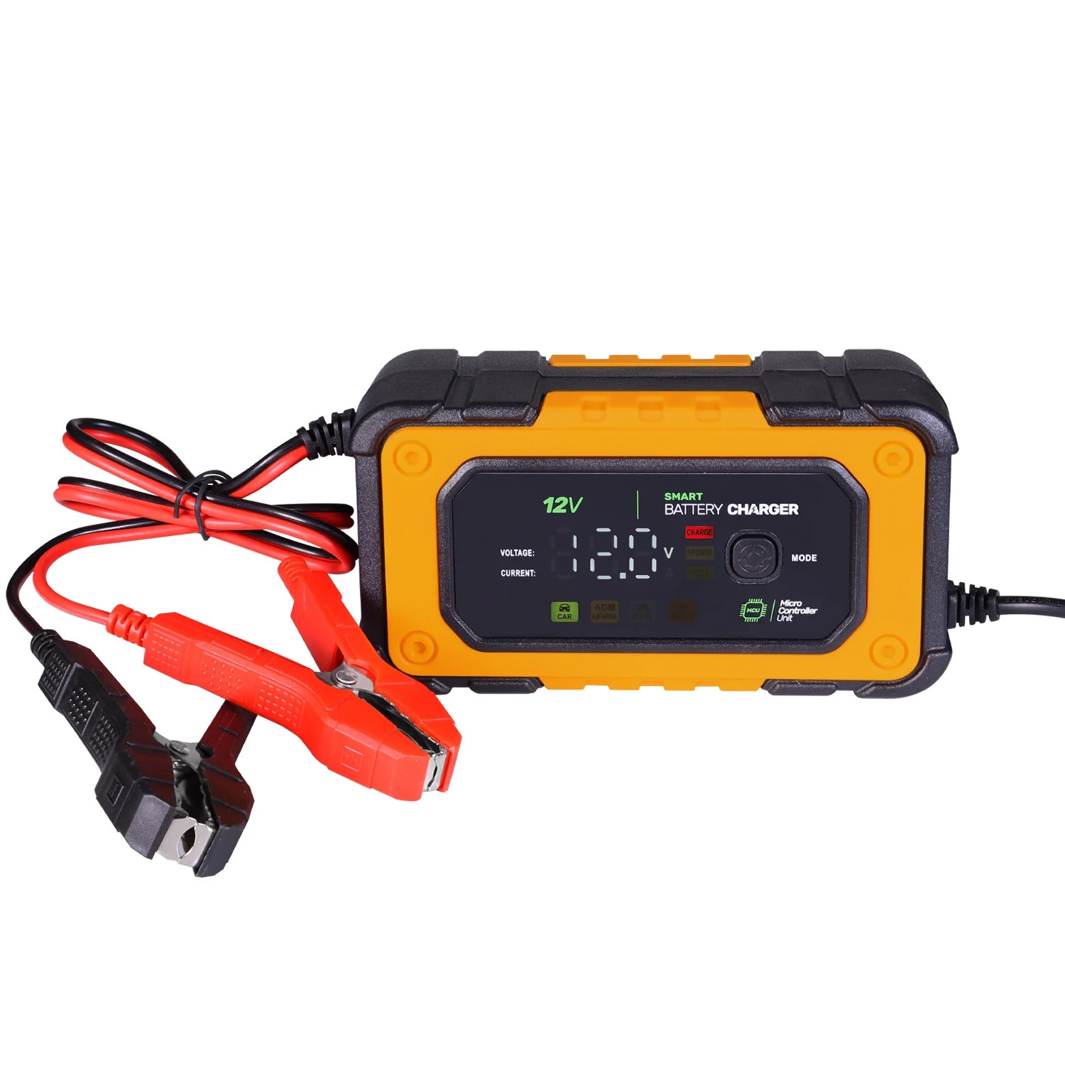 12V 7Amp Battery Smart Charger Maintainer for 12V 35AH Pride Victory AGM1234T