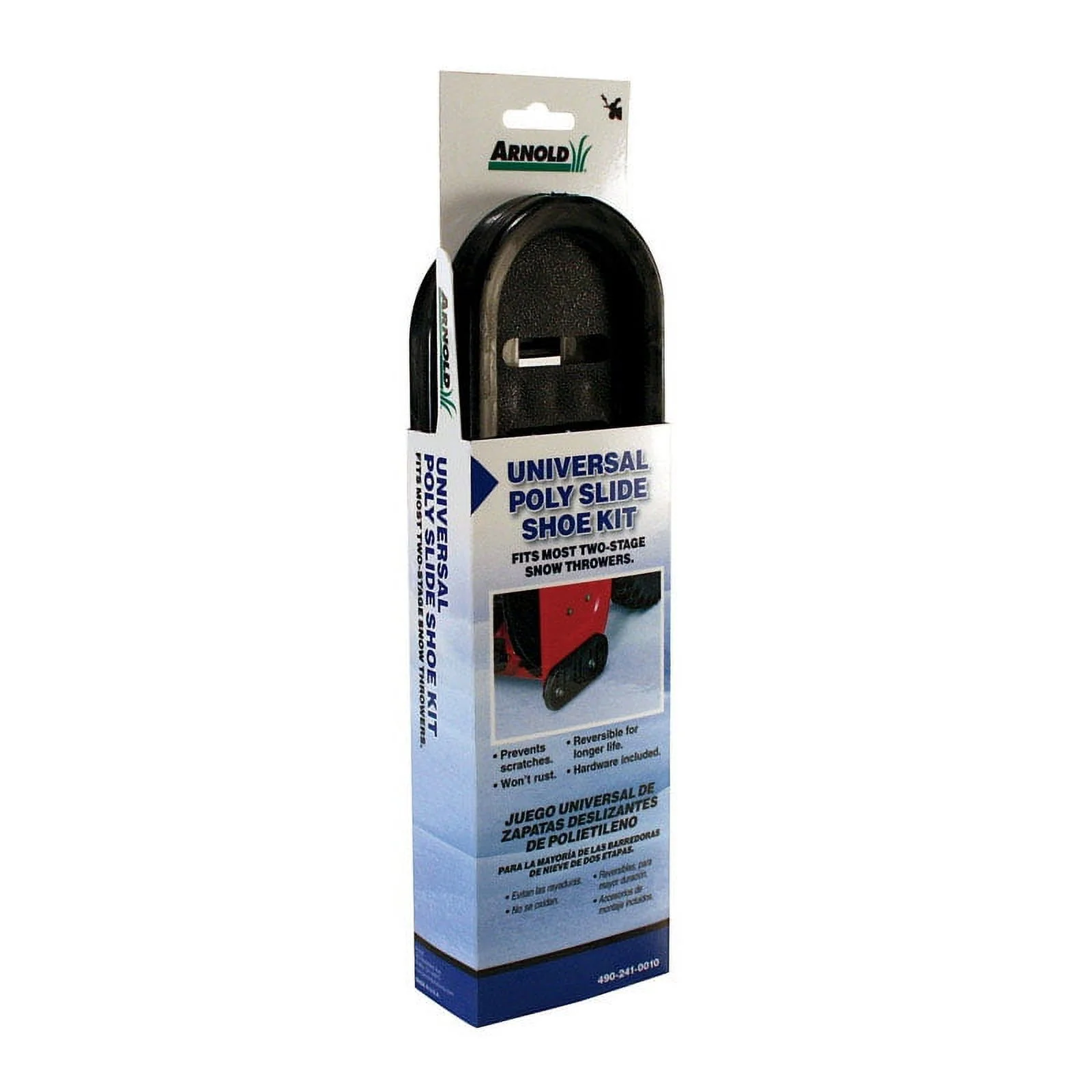 Arnold  Universal Slide Shoe Kit for Use with Two-Stage Snow Throwers - Poly