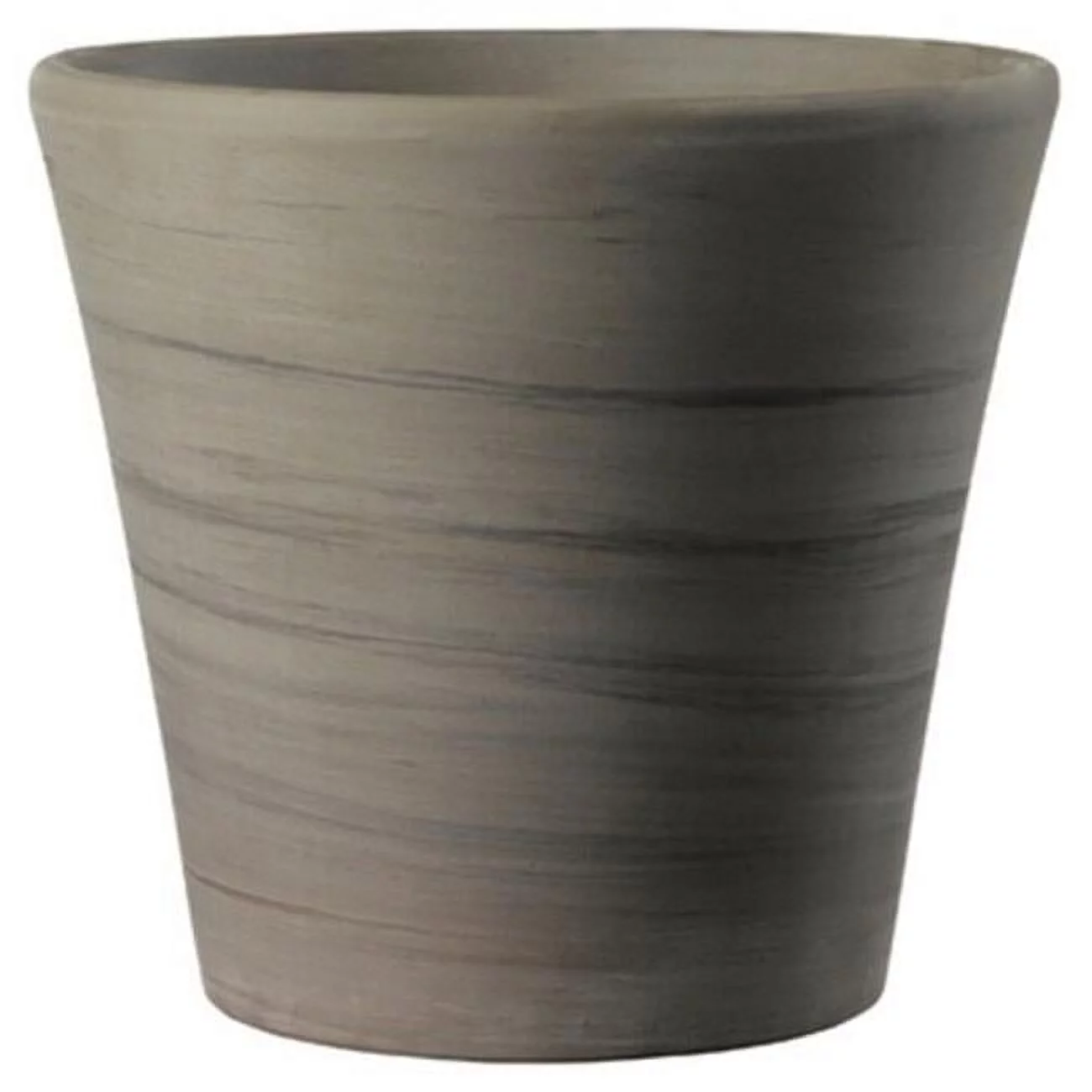 Deroma 211489 6.3 in. Clay 2 Tone Cone Pot