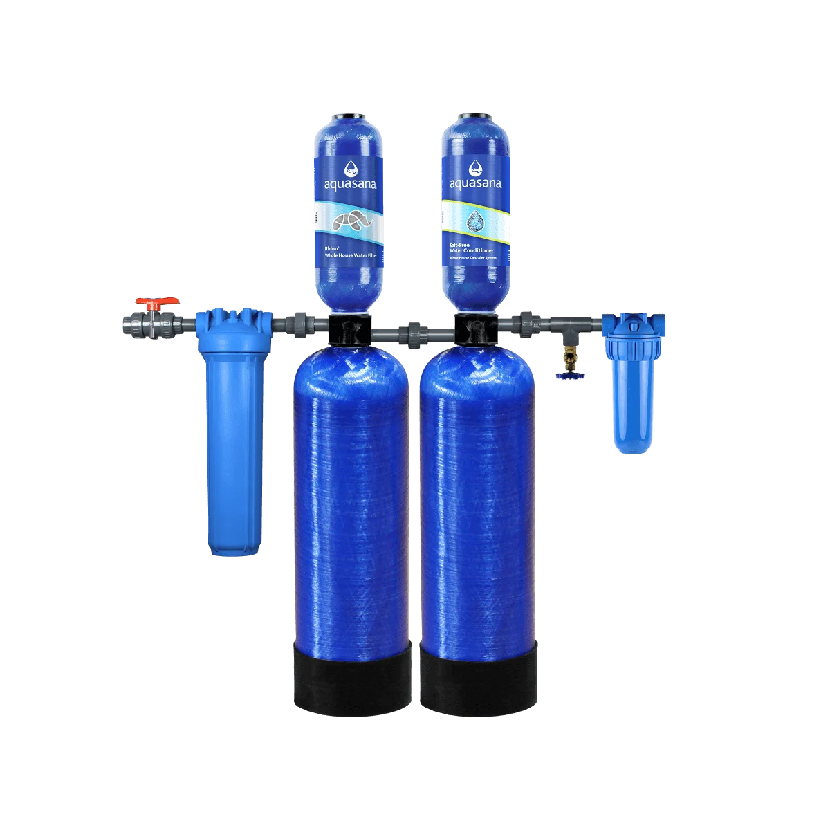 Aquasana Whole House Water Filter System & Conditioner - WH-1000-CS-LM