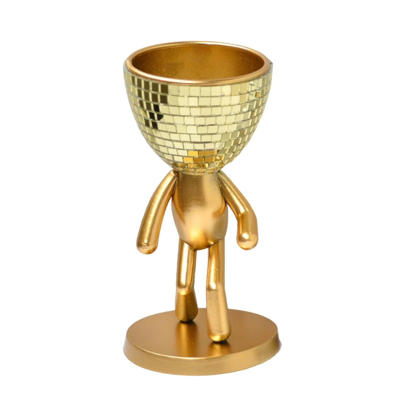 GuLuBin Flower Baskets for Fence Crazy Disco Matchmaker Succulents Planter Creative Simple Planter Pot for Home office Desktop Window Art Crafts Ornaments Indoor Outdoor Succulent Pots Gift