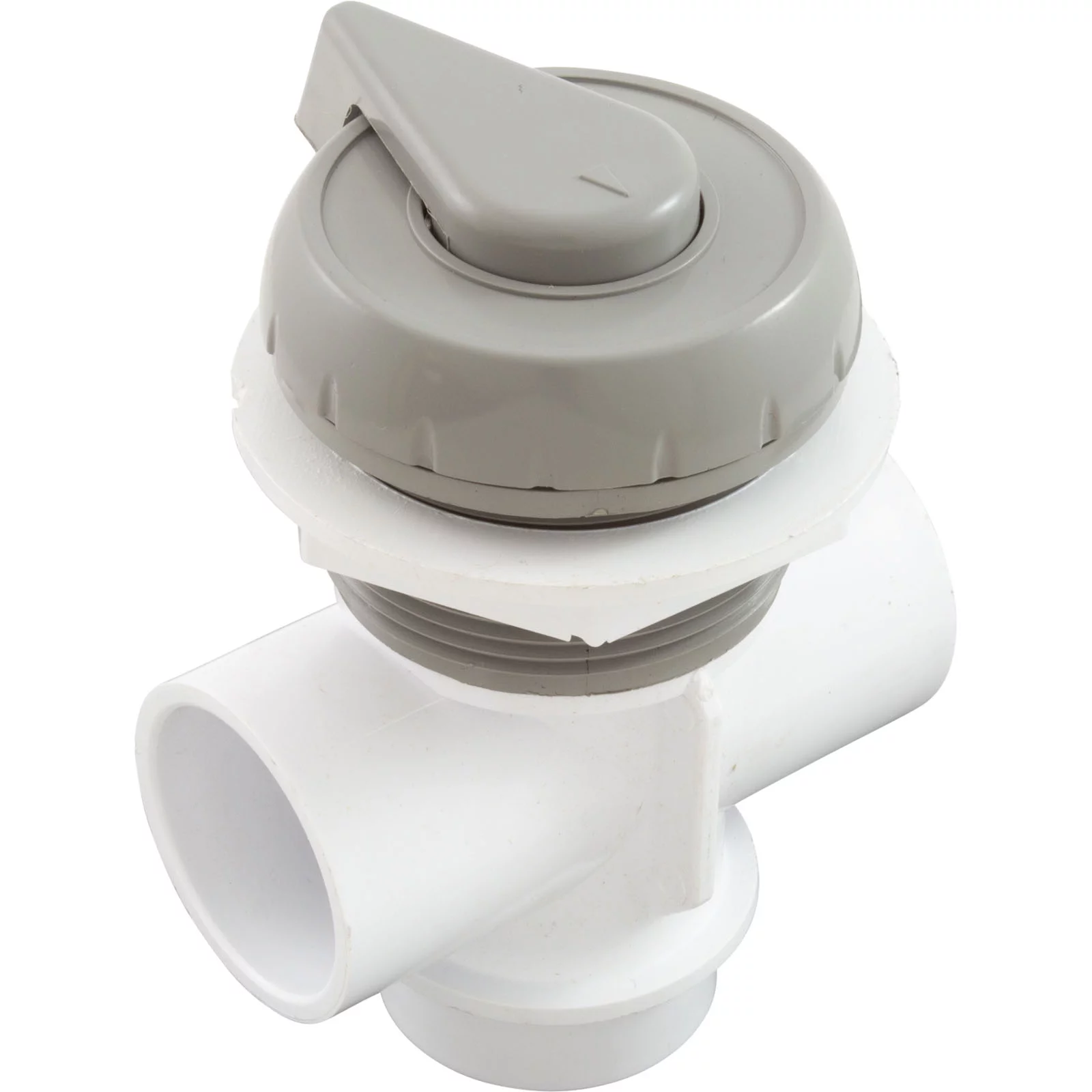 Waterway Diverter Valve 1in. Vertical 2-Port Notched Gray 600-4347